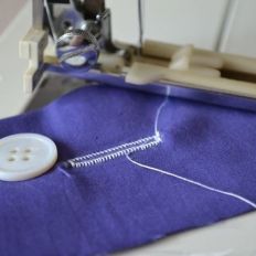 Stitching Setup- Button Hole Machine